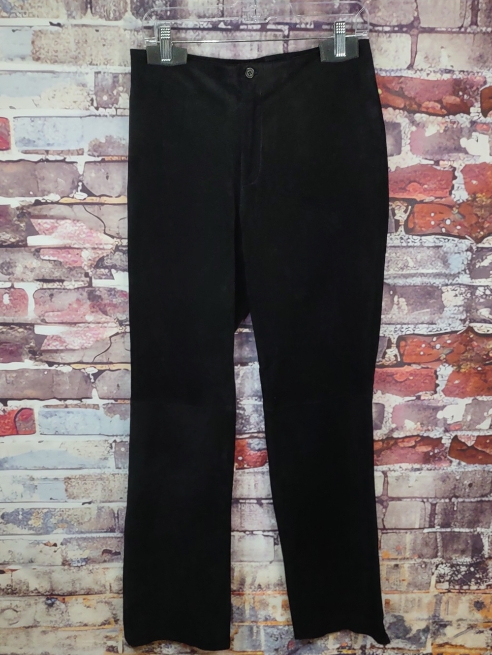 Live A Little Black Suede Pants